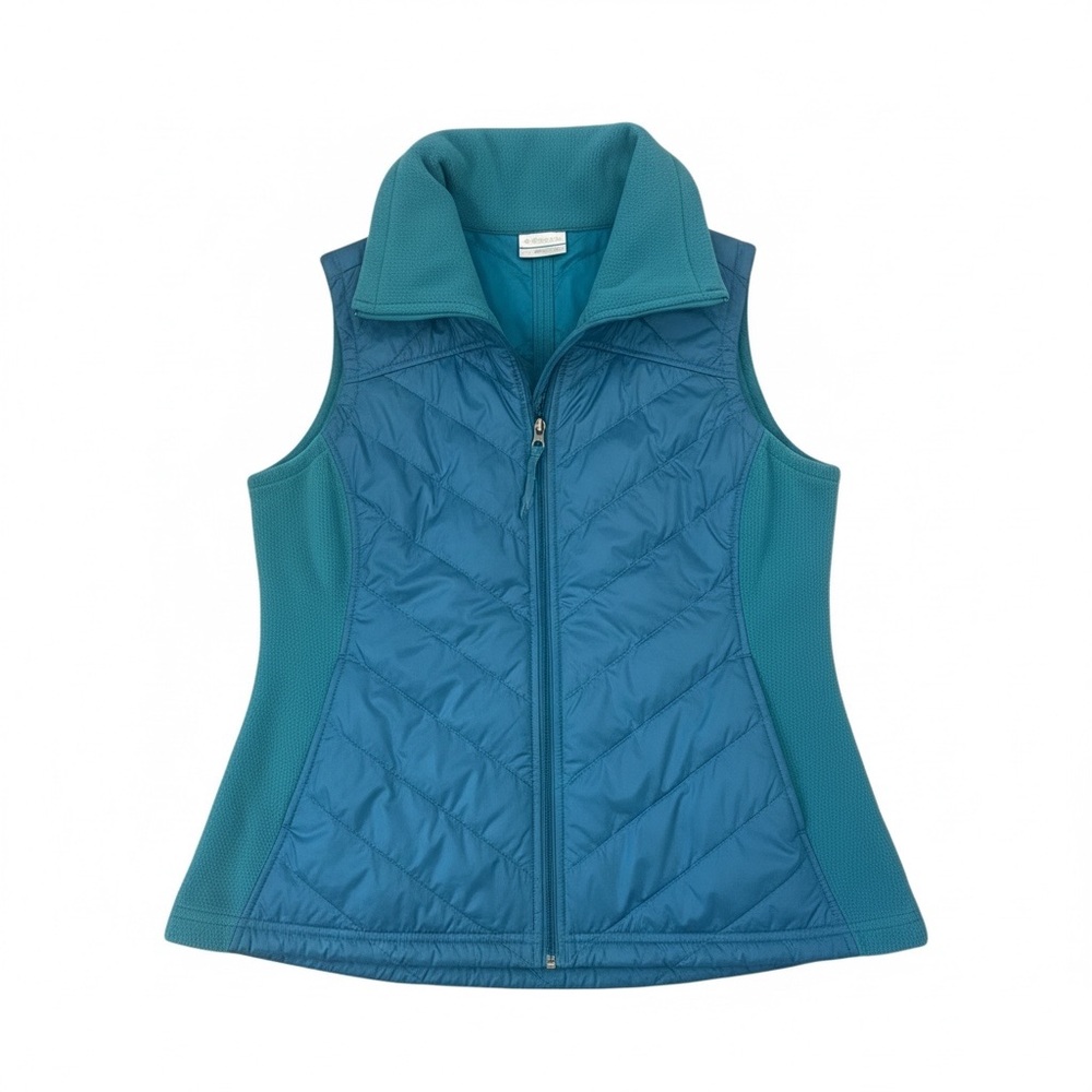 Women's COLUMBIA Teal Quilted Vest